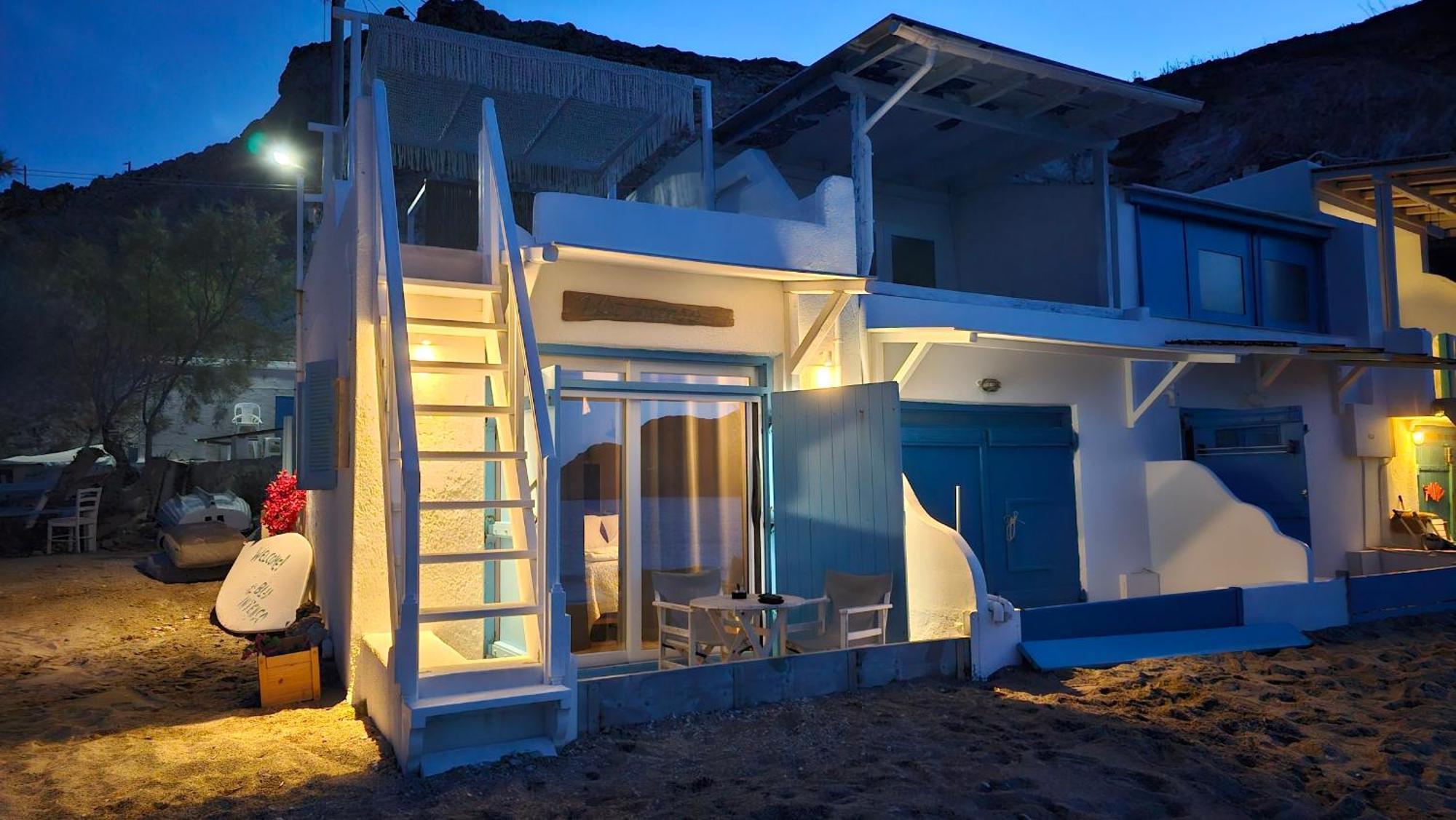 Blu Intenso Boathouse Firopotamos Eksteriør billede